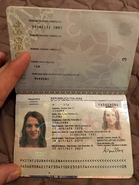 Italian passport for sale with bitcoin