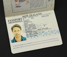 Buy fake New Zealand passports with BTC